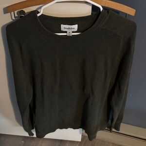 Goodfellow & Co Olive Knit Pullover